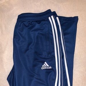 Men’s Navy Adidas track pants